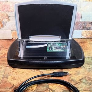 HP -Photo Flatbed Mini Scanner -1000 • Black/Gray • Connect Cable • 10 "-Long